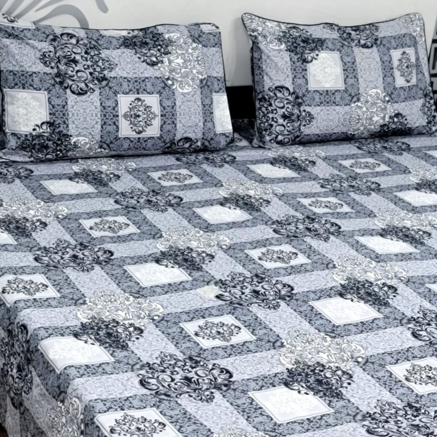 CRYSTAL COTTON BEDSHEET 3D