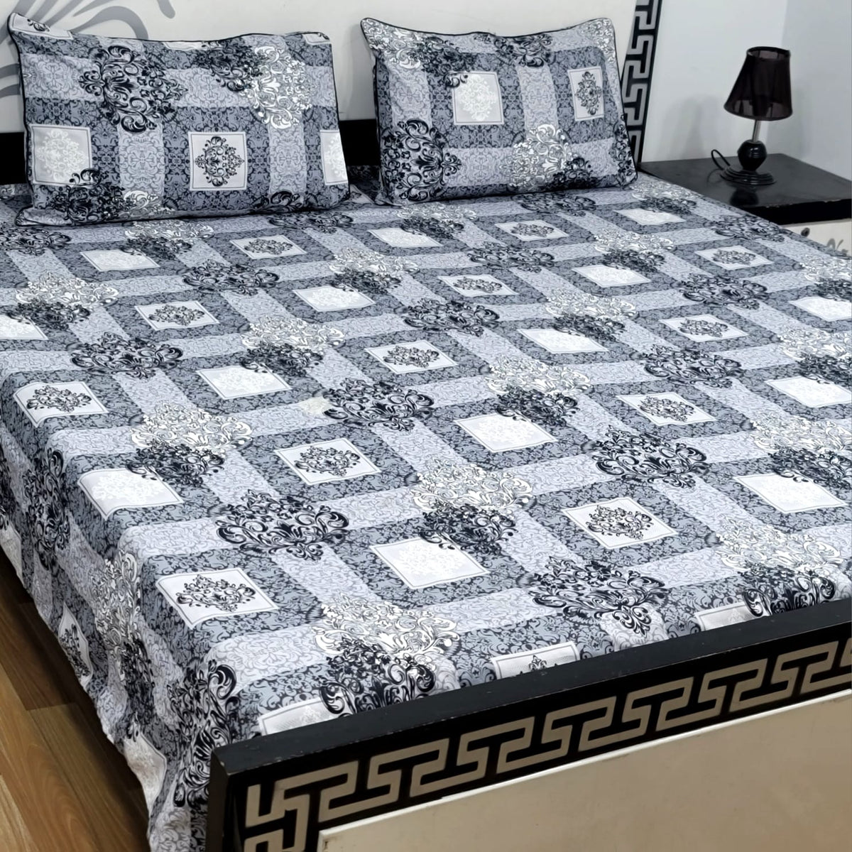 CRYSTAL COTTON BEDSHEET 3D