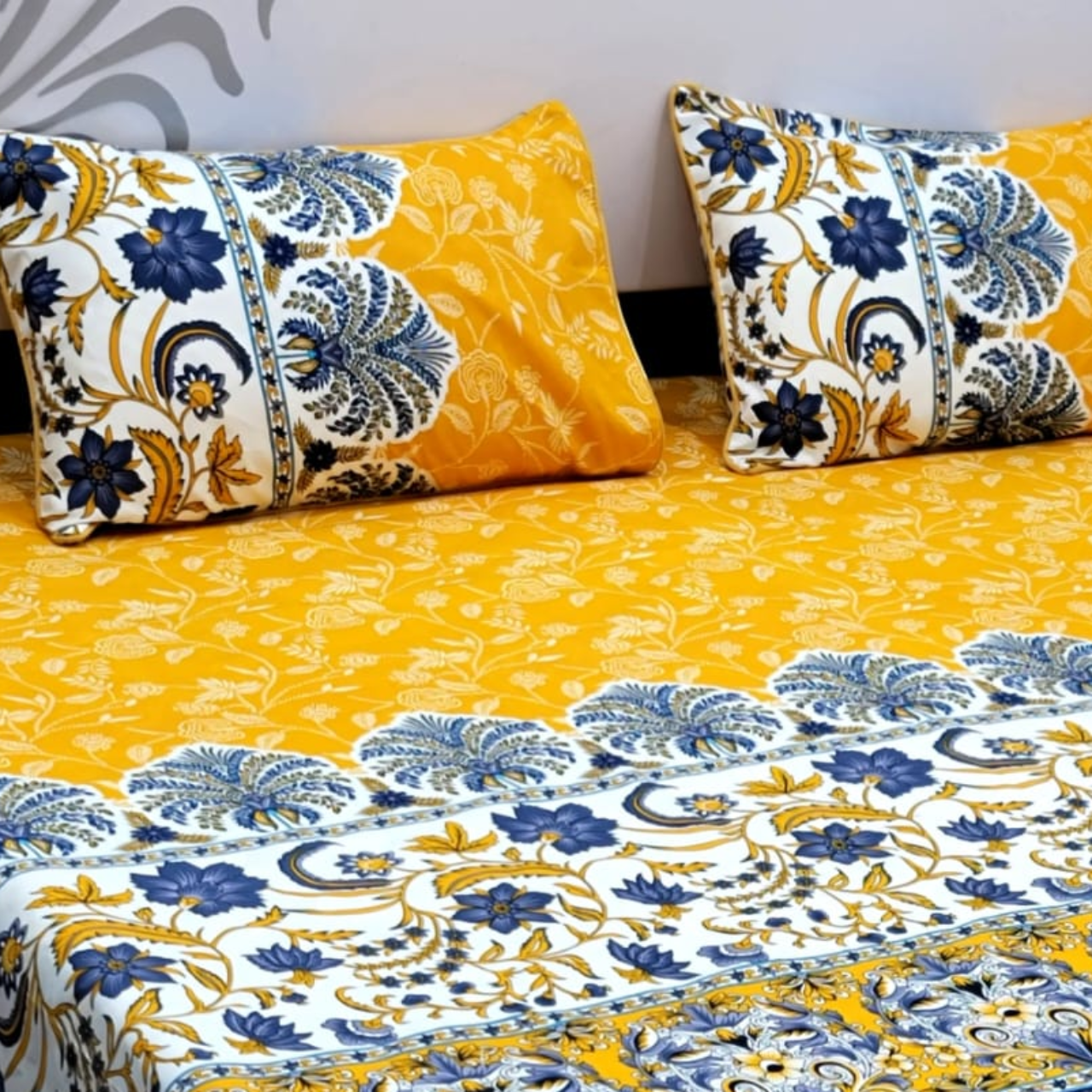 CRYSTAL COTTON BEDSHEET 3D