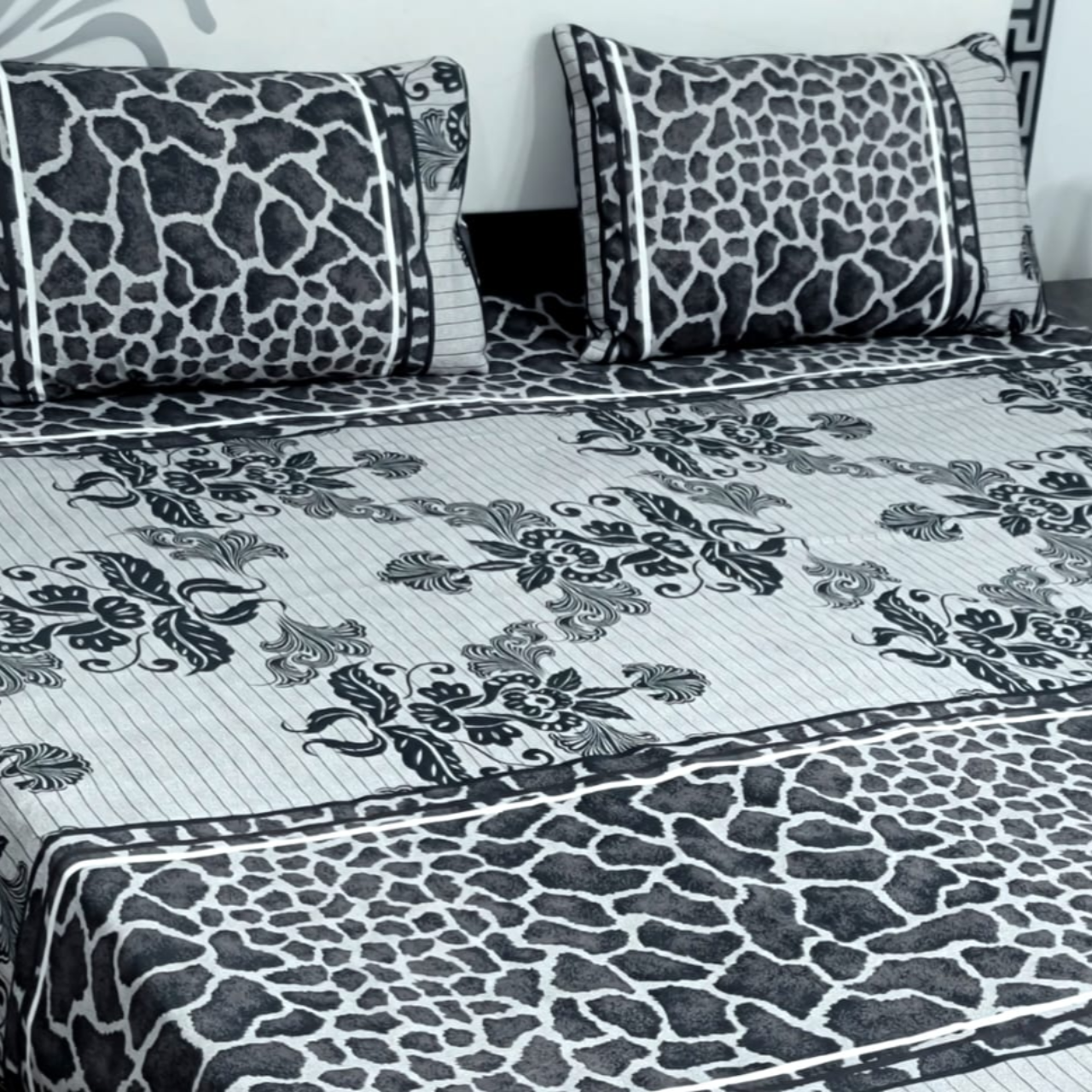 CRYSTAL COTTON BEDSHEET 3D