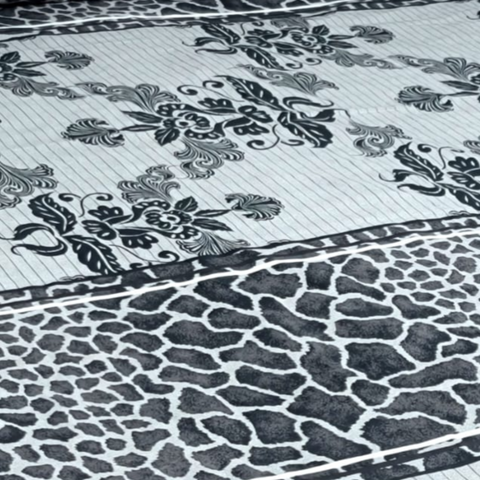 CRYSTAL COTTON BEDSHEET 3D